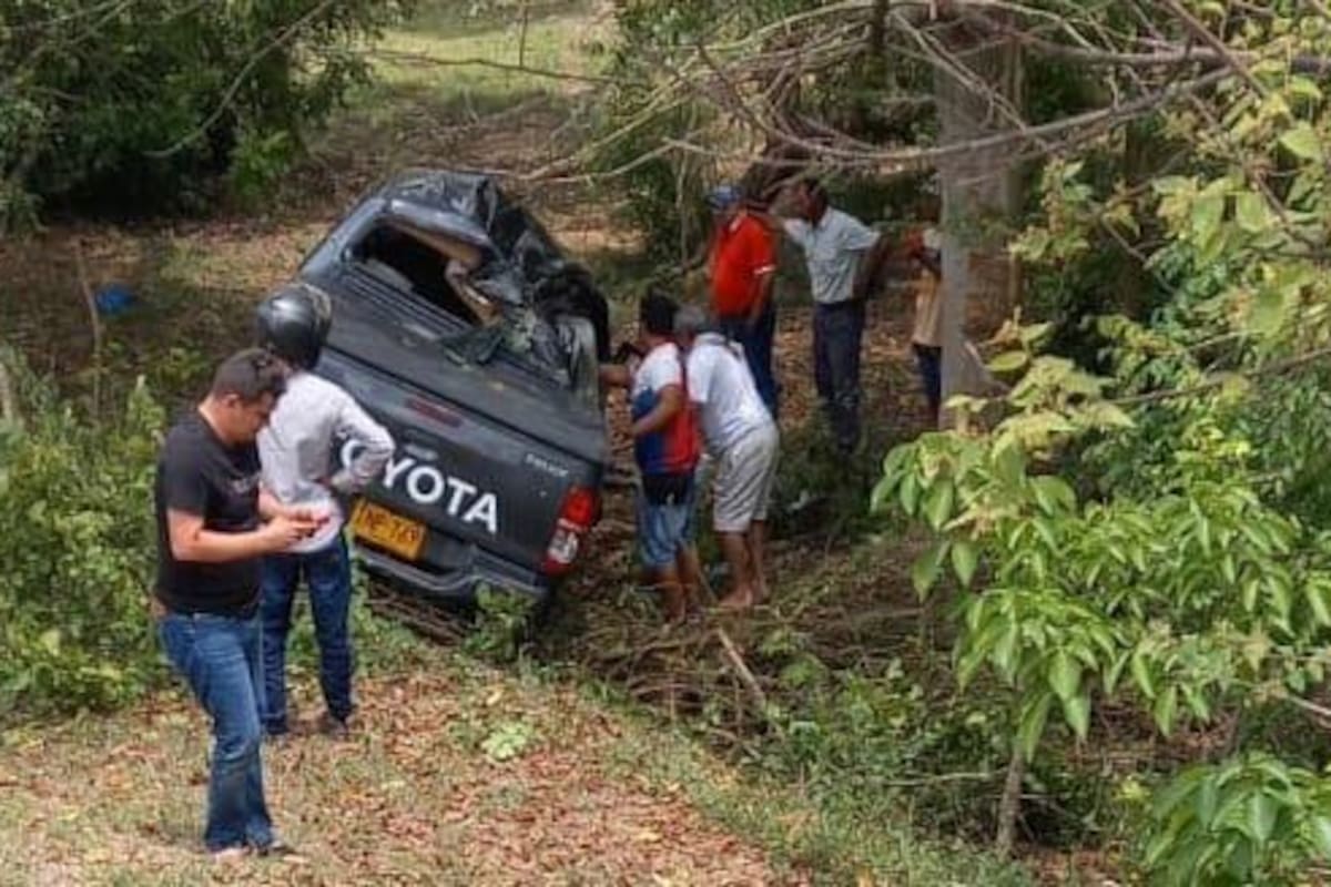 Gestora social de Sincé se accidentó en vías de Bolívar