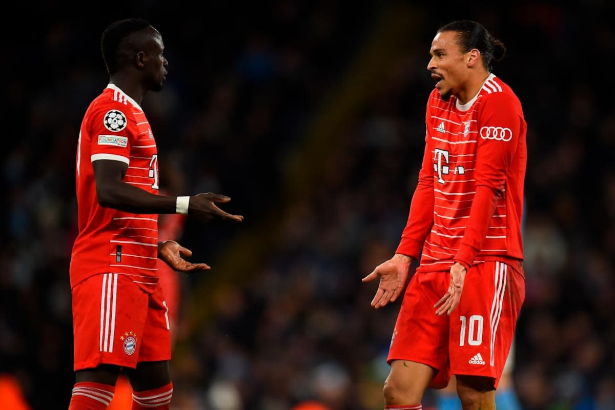 ¡Le dio una trompada! La pelea de Sané y Mané tras derrota del Bayern Múnich