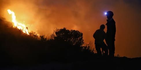 Incendio forestal en Villa de Leyva: así avanza la emergencia