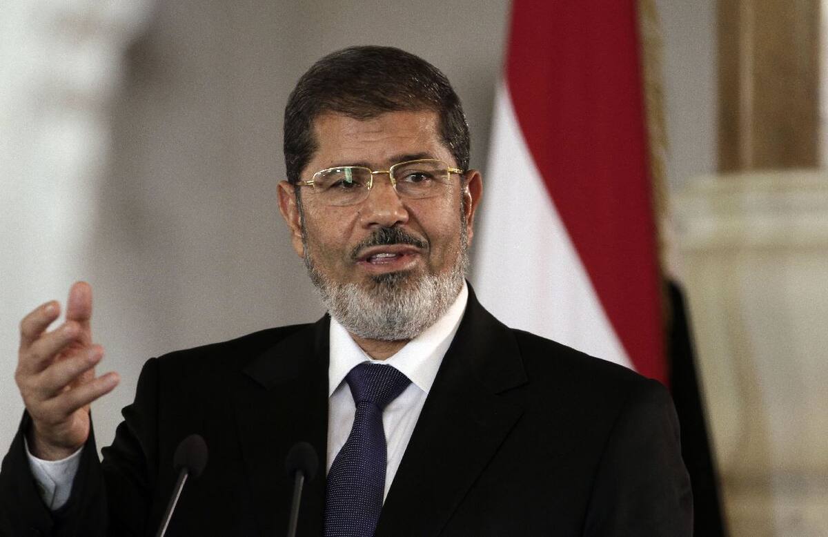 Mohamed Mursi. AP MAYA ALLERUZZO