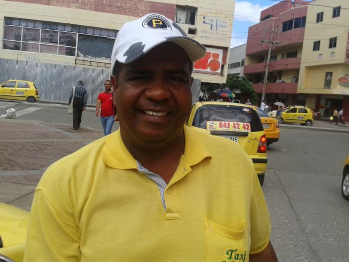Pedro Pablo Batista Guzmán, taxista.