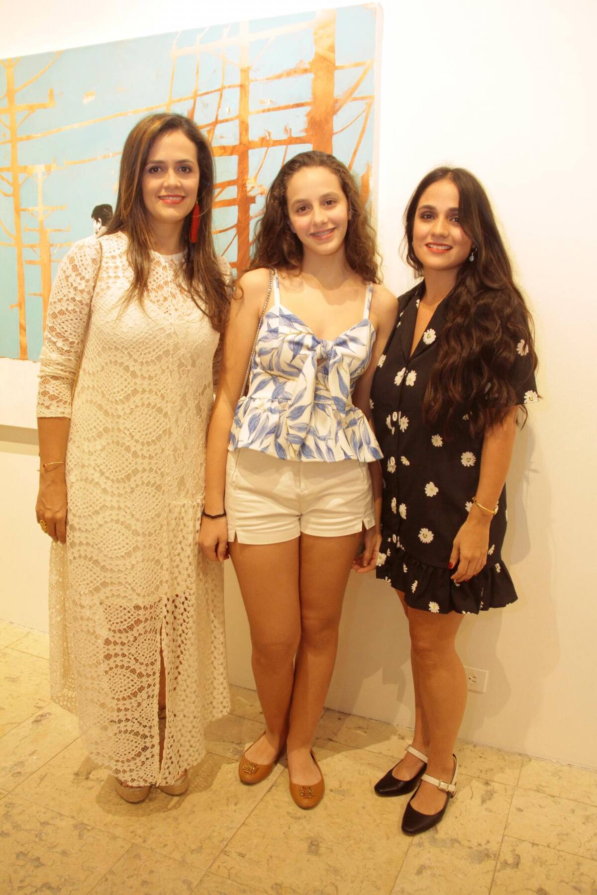 Alejandra Trespalacios, Laila Isaac y Lucía Herrera.