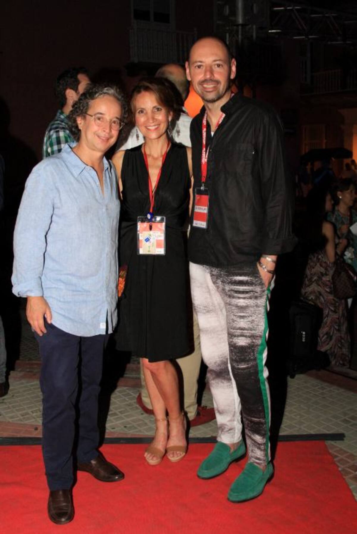 Miguel De Narváez, Silvia Martínez y Guillermo Hernández.