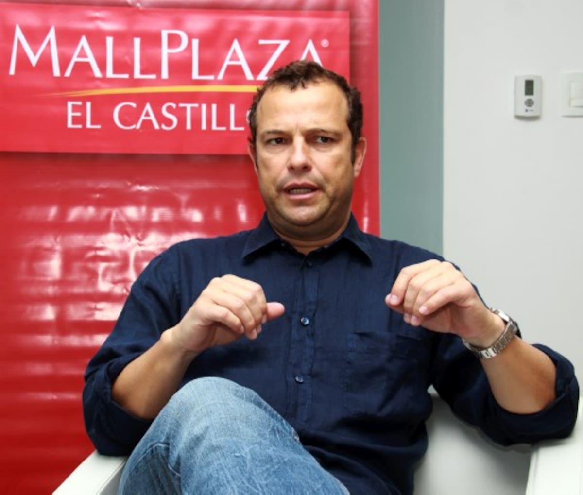 Felipe Cobo Guevara, gerente general de Mall Plaza.