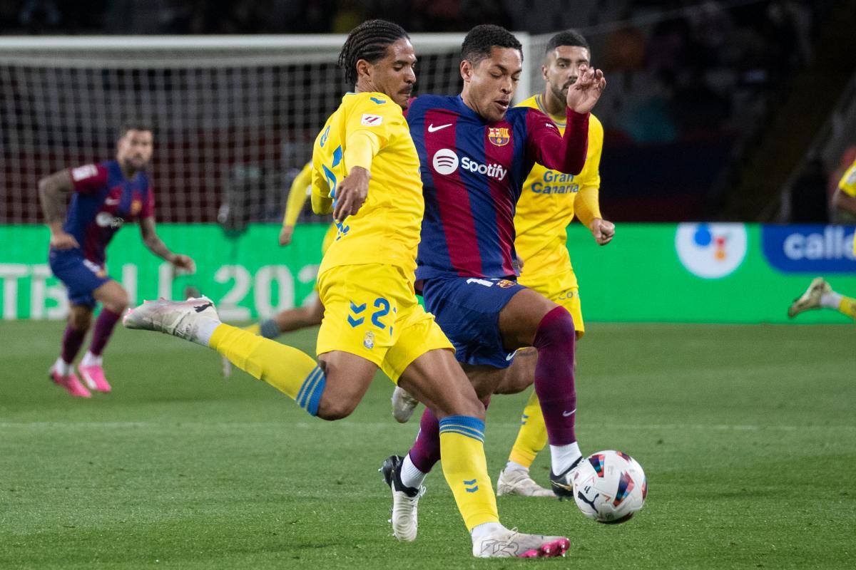 Barcelona le ganó a Las Palmas en la Liga de España