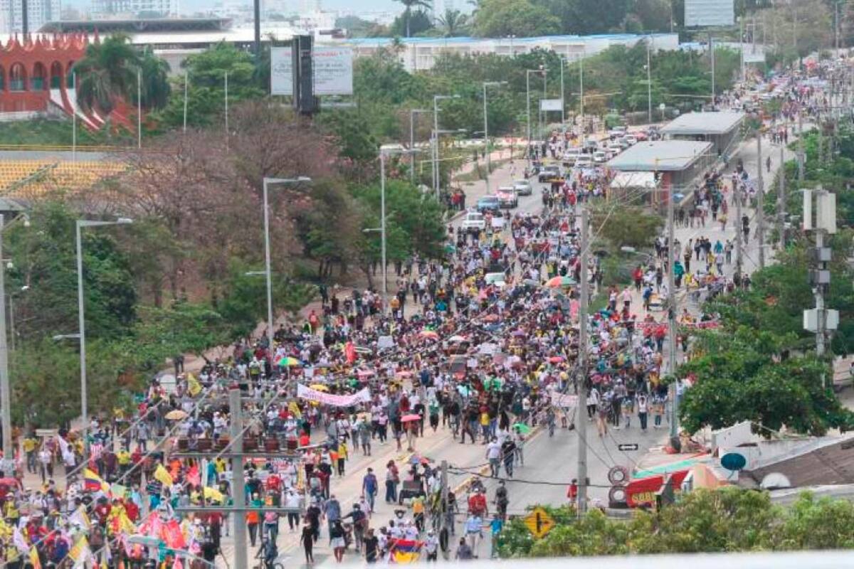 Este es el recorrido de la marcha del 1 de mayo en Cartagena
