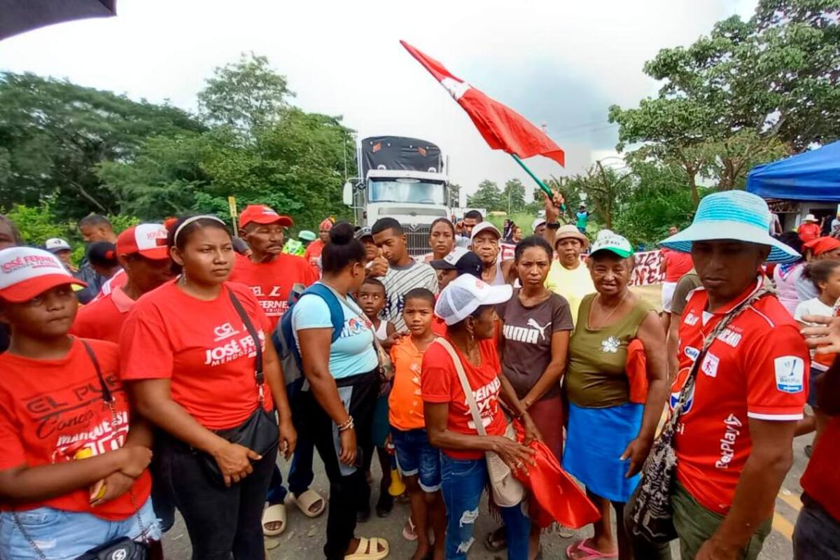 ¡Atención! Manifestantes mantienen bloqueada La Cordialidad