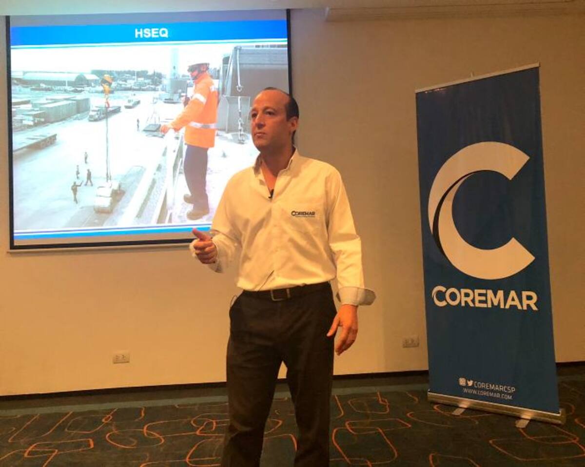 Ricardo Román, gerente del Grupo Coremar. Cortesía.