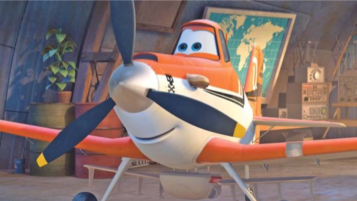 Dusty. Inspirado en un Air Tractor 502, un Cessna y un Air Dromader.