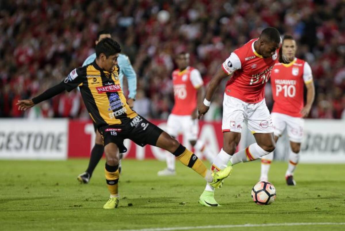 Santa Fe igualó 1-1 al The Strongest de Bolivia. Colprensa