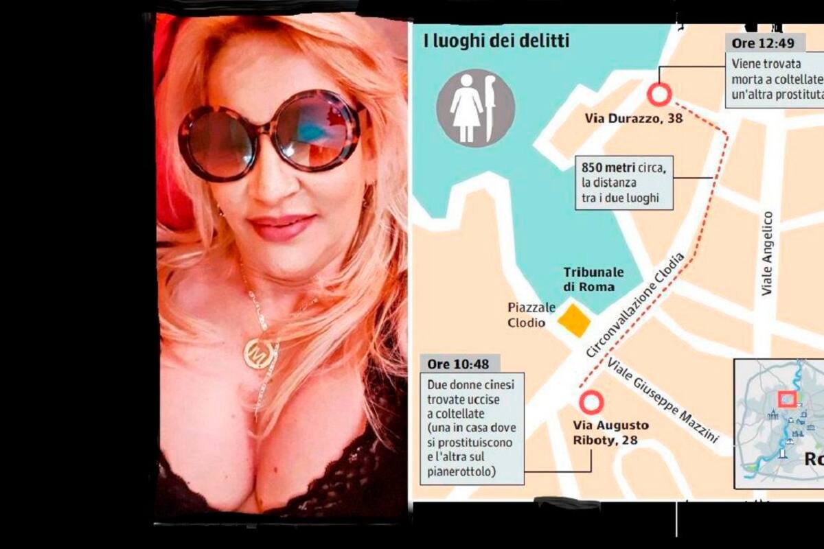 Trabajadora sexual colombiana, de 65 años, una de las asesinadas en Roma