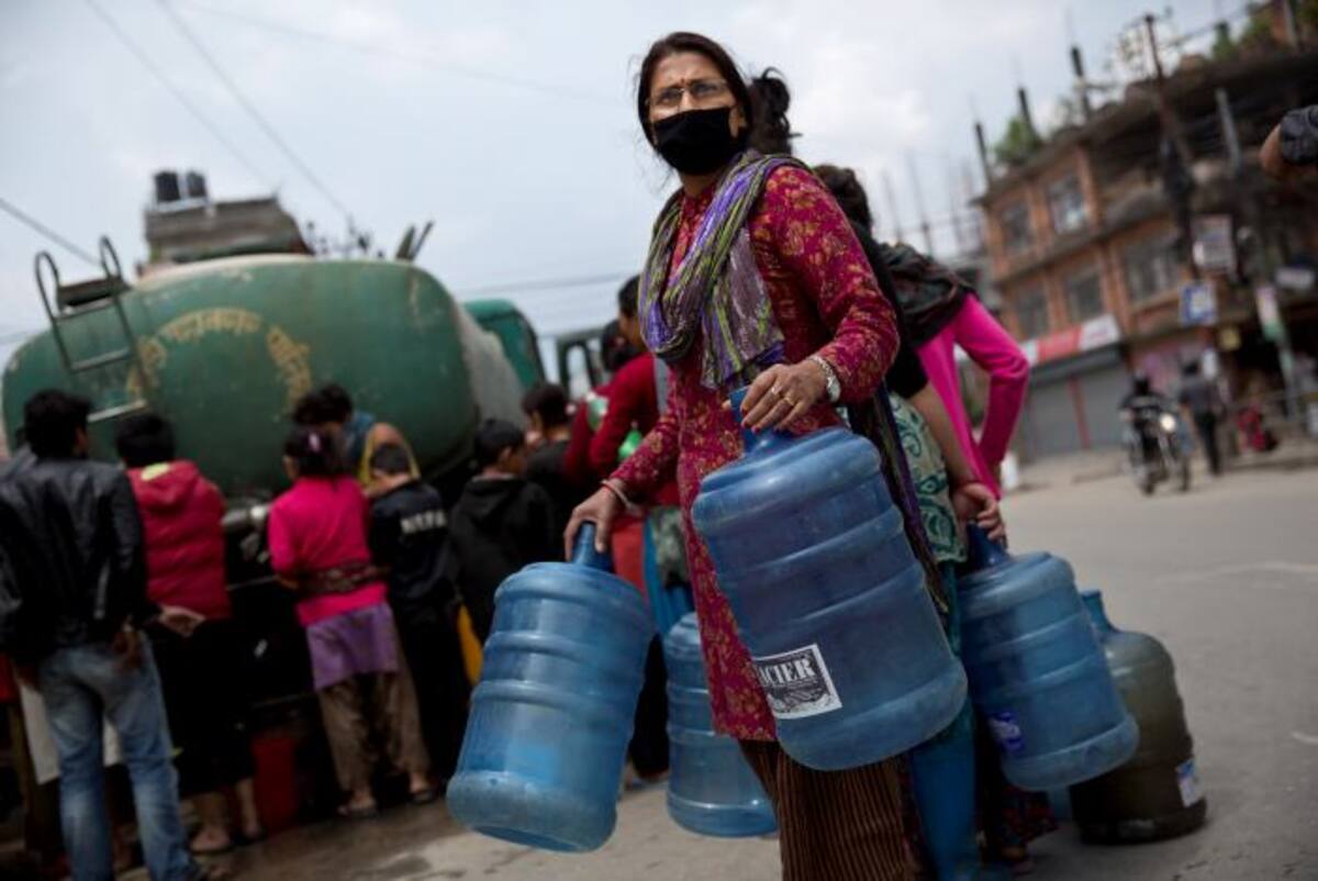 La demanda de ayuda humanitaria en Nepal es enorme. AP/Bernat Armangue