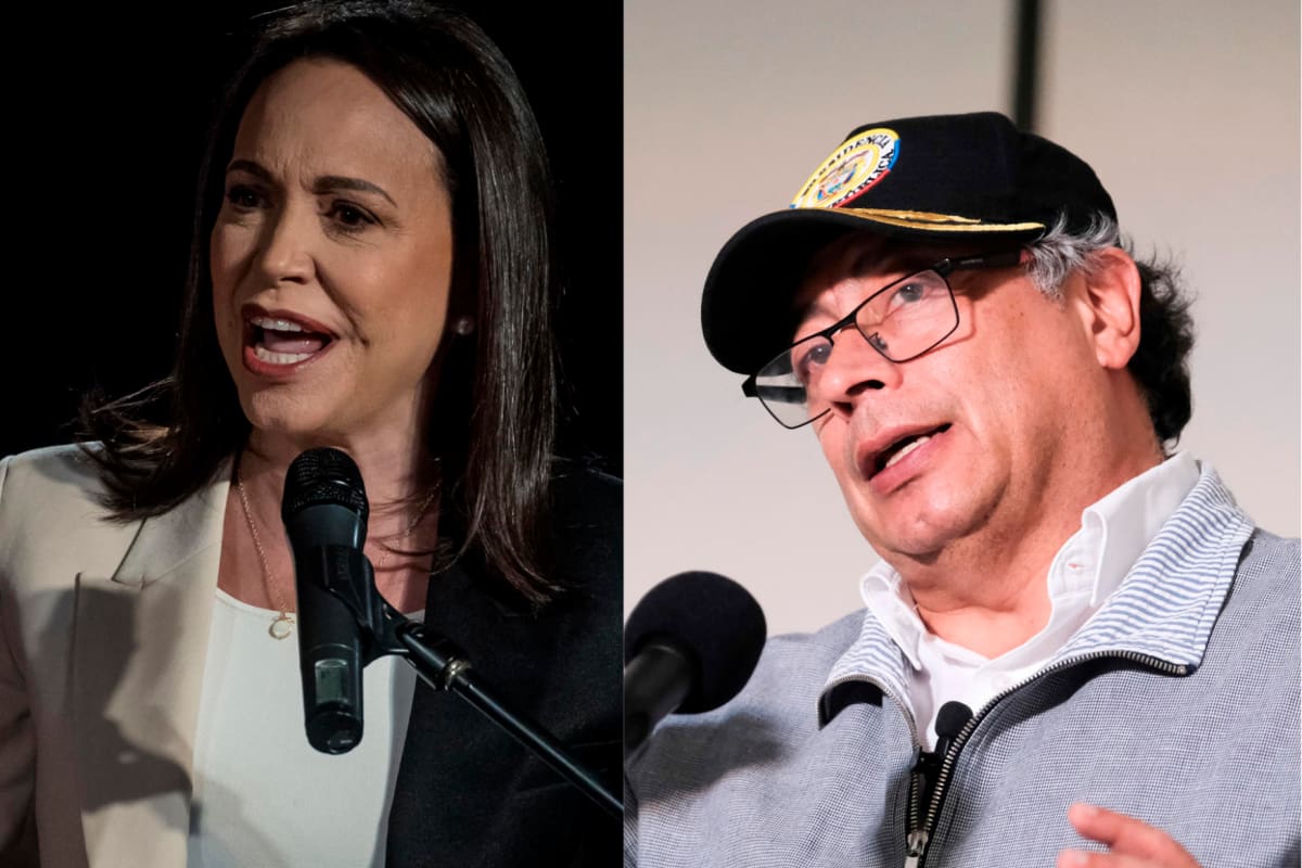 Piden a Petro que abogue ante Venezuela en favor de María Corina Machado