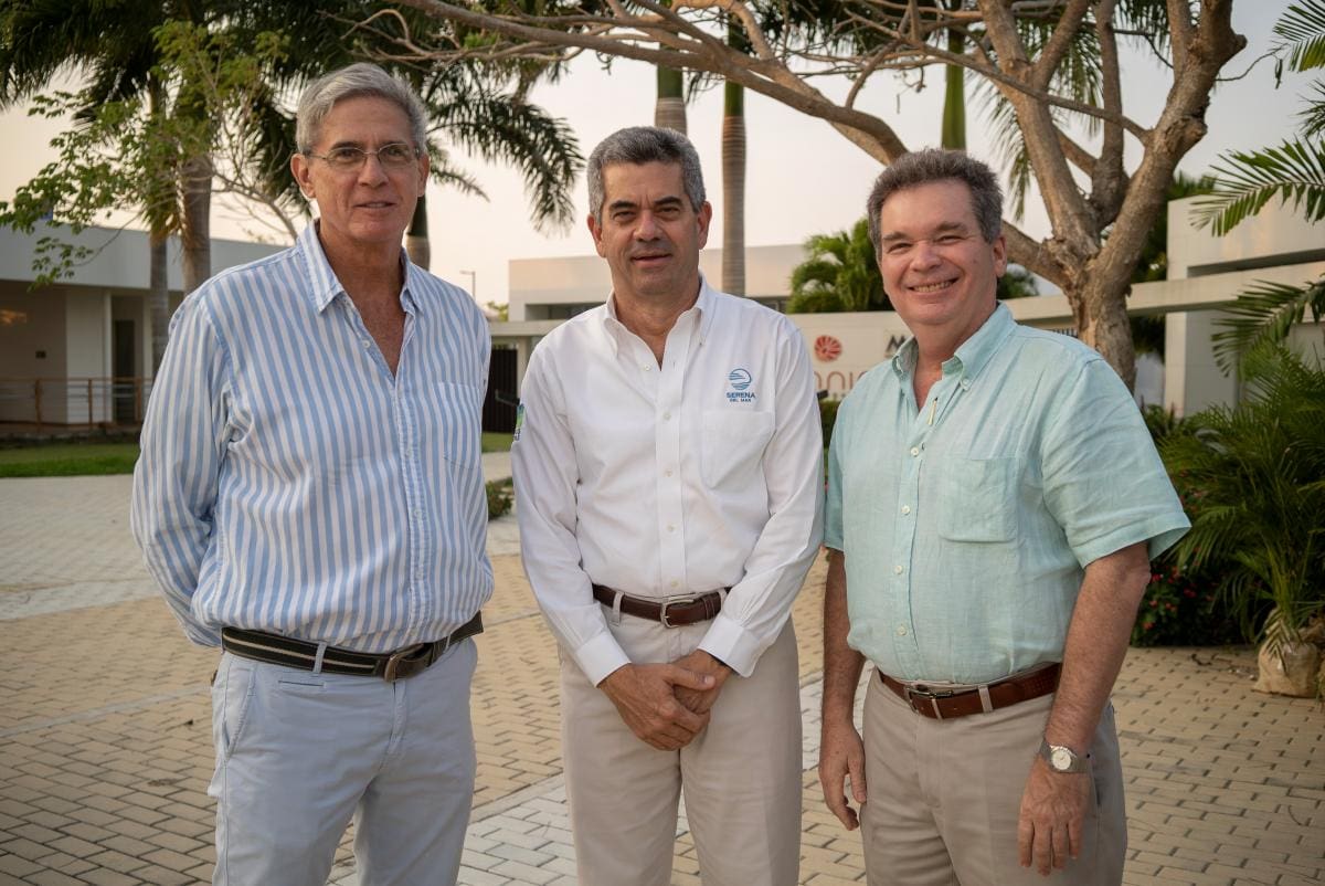 Mauricio Restrepo, Rafael Simón Del Castillo y Hernando Cepeda.