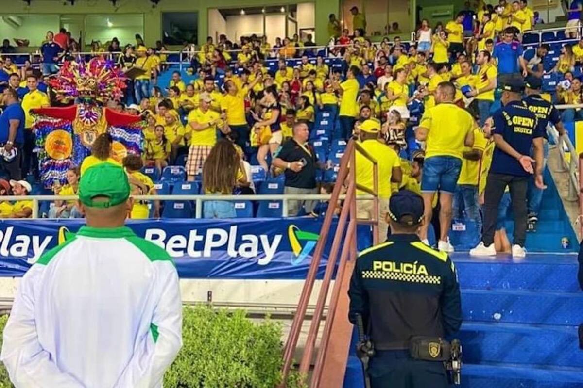 Policía Metropolitana presentó balance sobre el partido Colombia-Brasil
