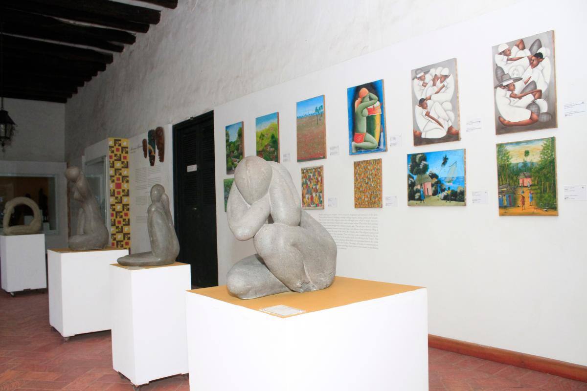 El arte de cinco mujeres expuesto en San Pedro Claver