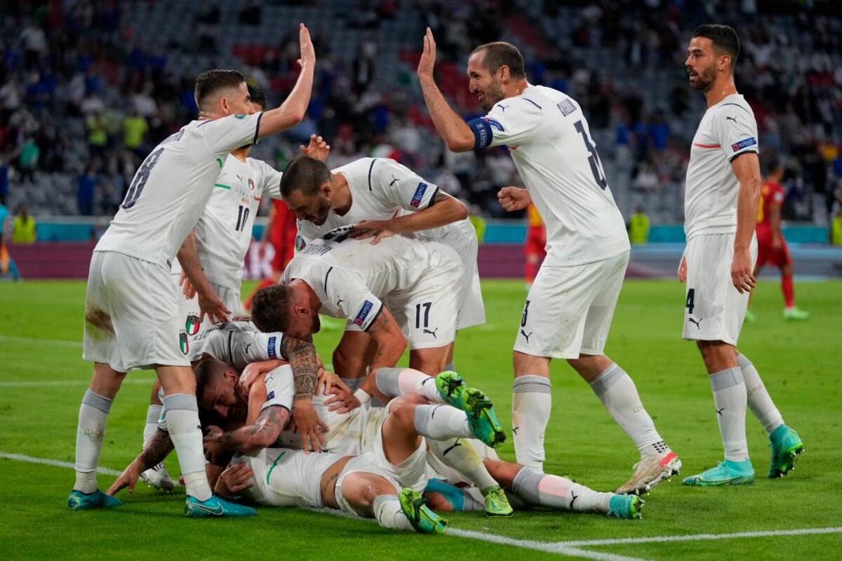 Italia superó a Bélgica y vuelve a unas semifinales de Europa