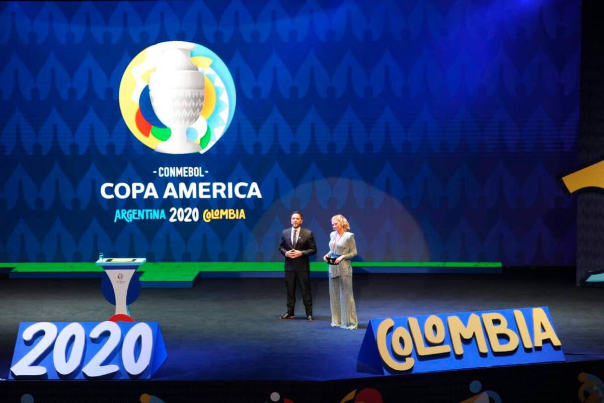 Así transcurrió el sorteo de la Copa América 2020