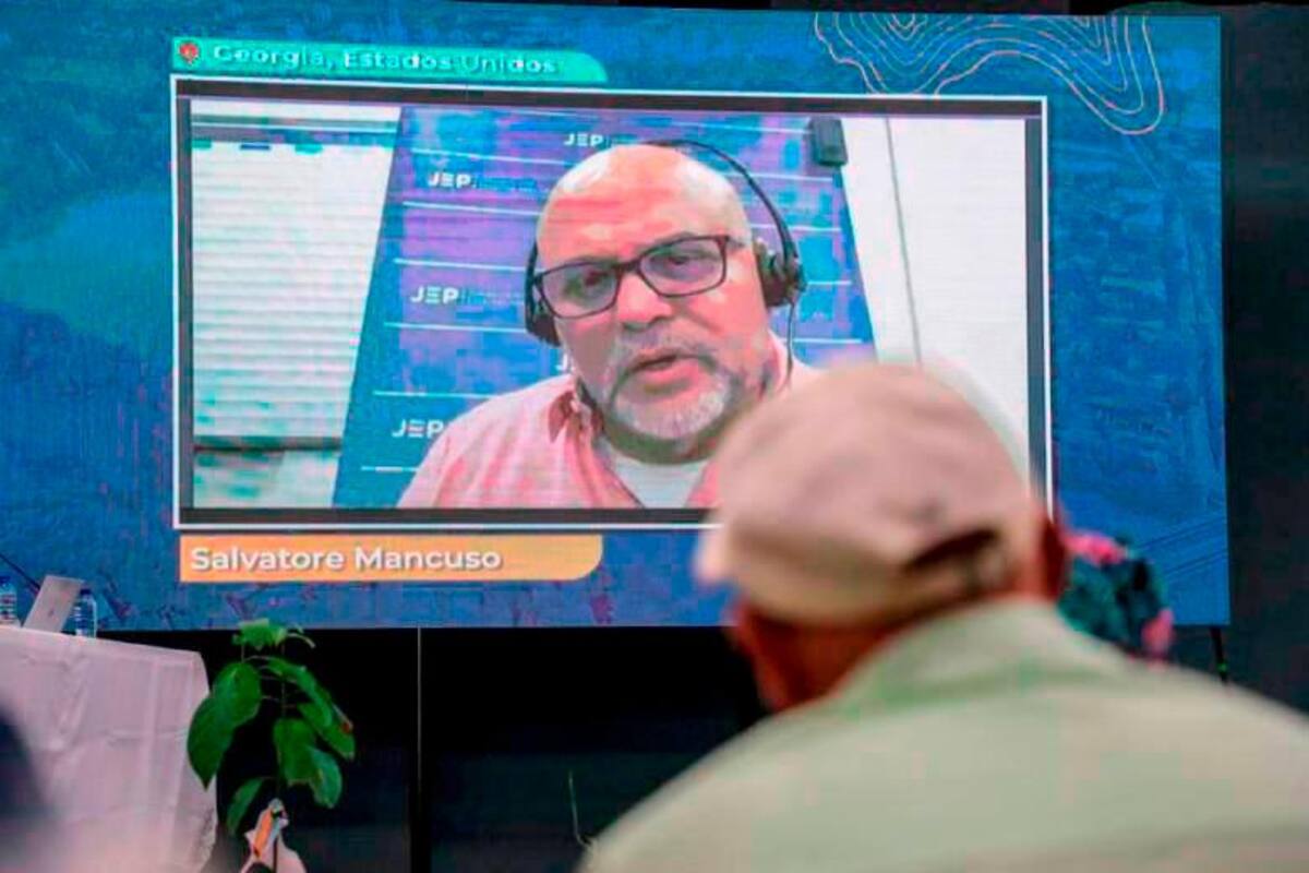 En vivo: continúan las declaraciones de Mancuso ante la JEP