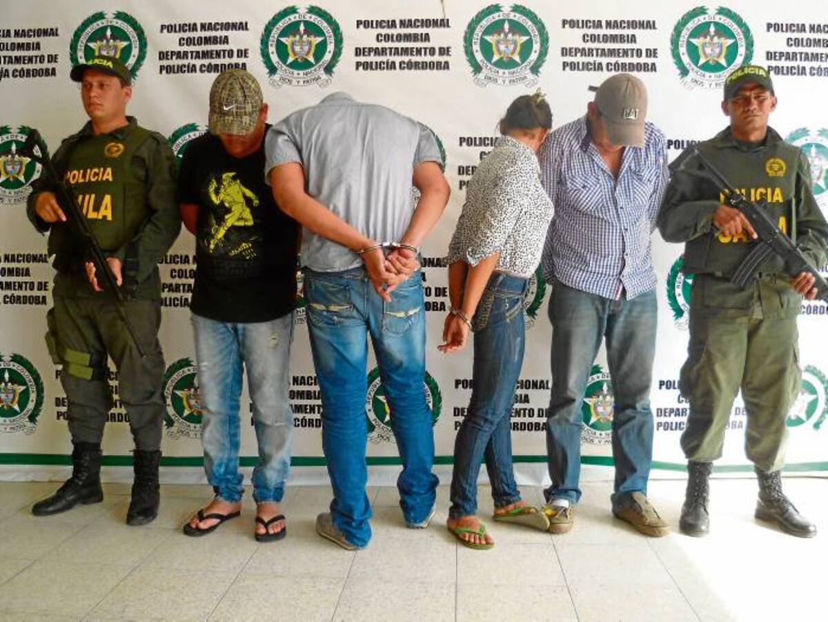 Los capturados venían delinquiendo en varios sectores de Córdoba.