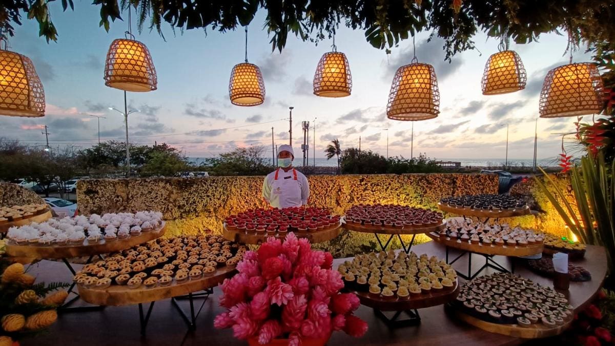 Cartagena tiene variados escenarios para bodas y se ha especializado en montajes muy llamativos. // Cortesía