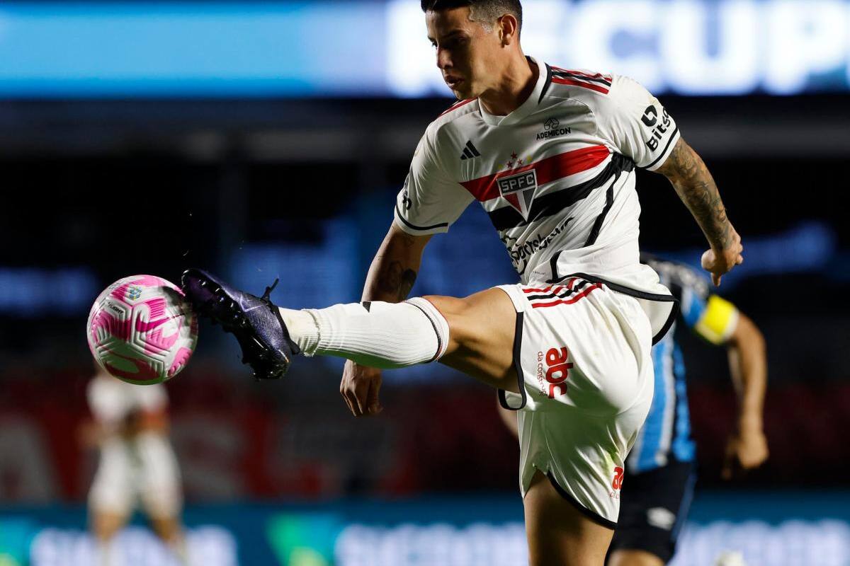 Atención: James Rodríguez no jugaría con Sao Paulo lo que resta del año