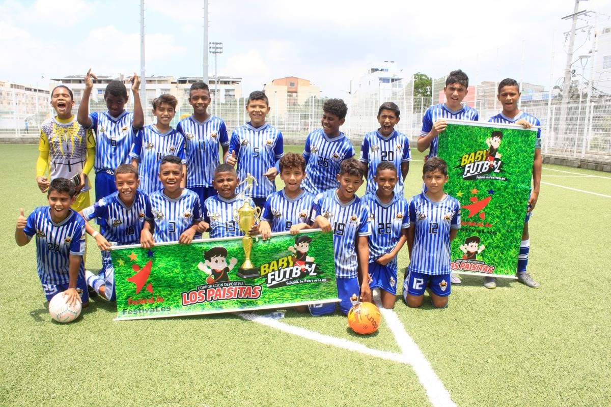 Talentos Cartageneros, campeón del Torneo de Baby Fútbol en Cartagena