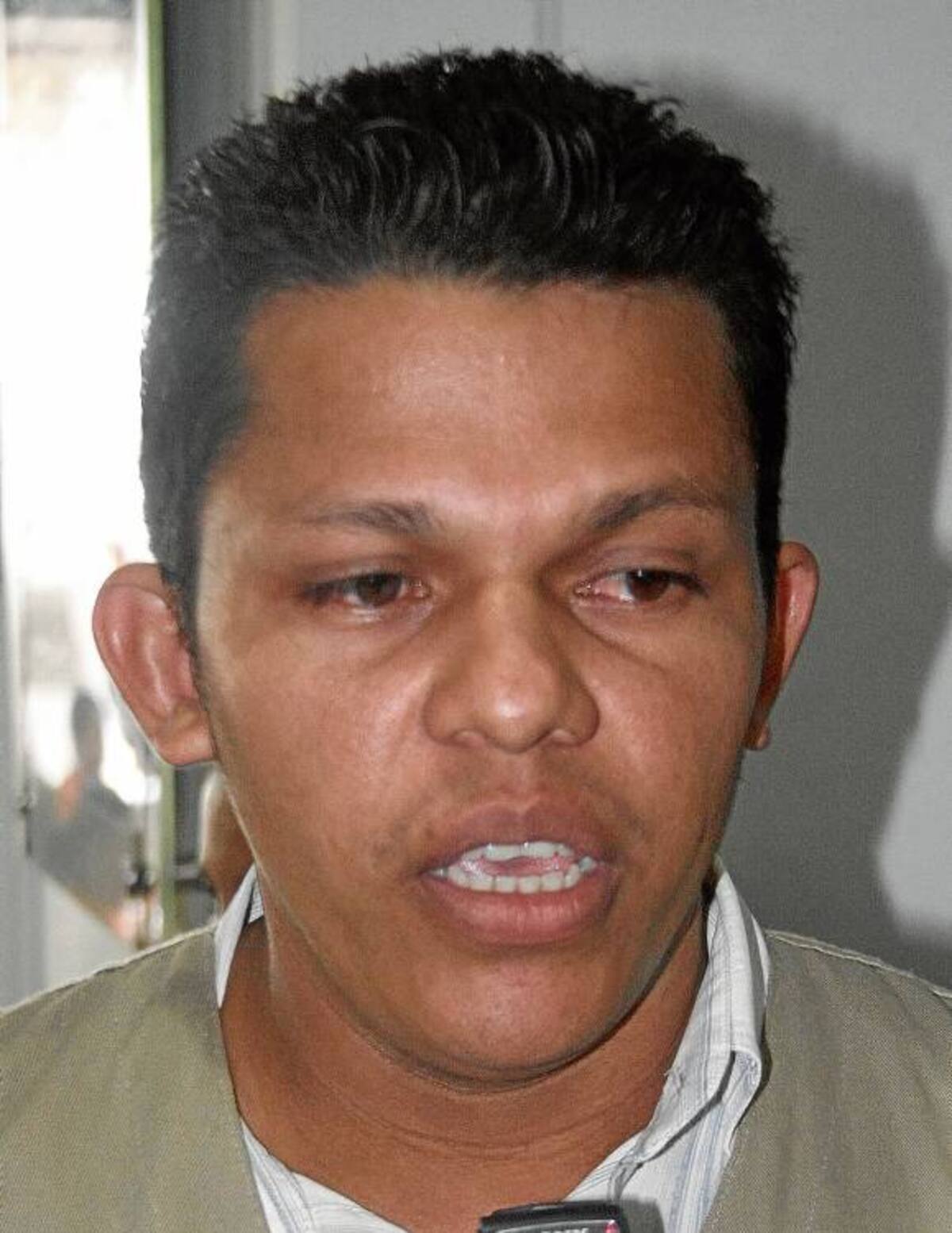 Fabián José Villalba, miembro de Asodesa. MANUEL SANTIAGO PÉREZ/EL UNIVERSAL/