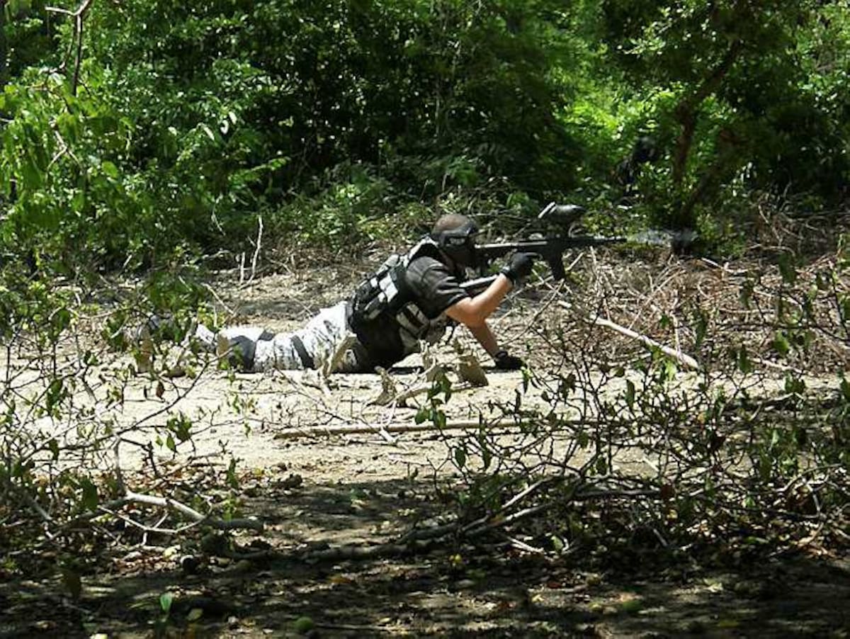 La práctica del paintball ha tenido un desarrollo sostenido en Latinoamérica y en Cartagena tiene un grado de aceptación bastante alto. CORTESÍA