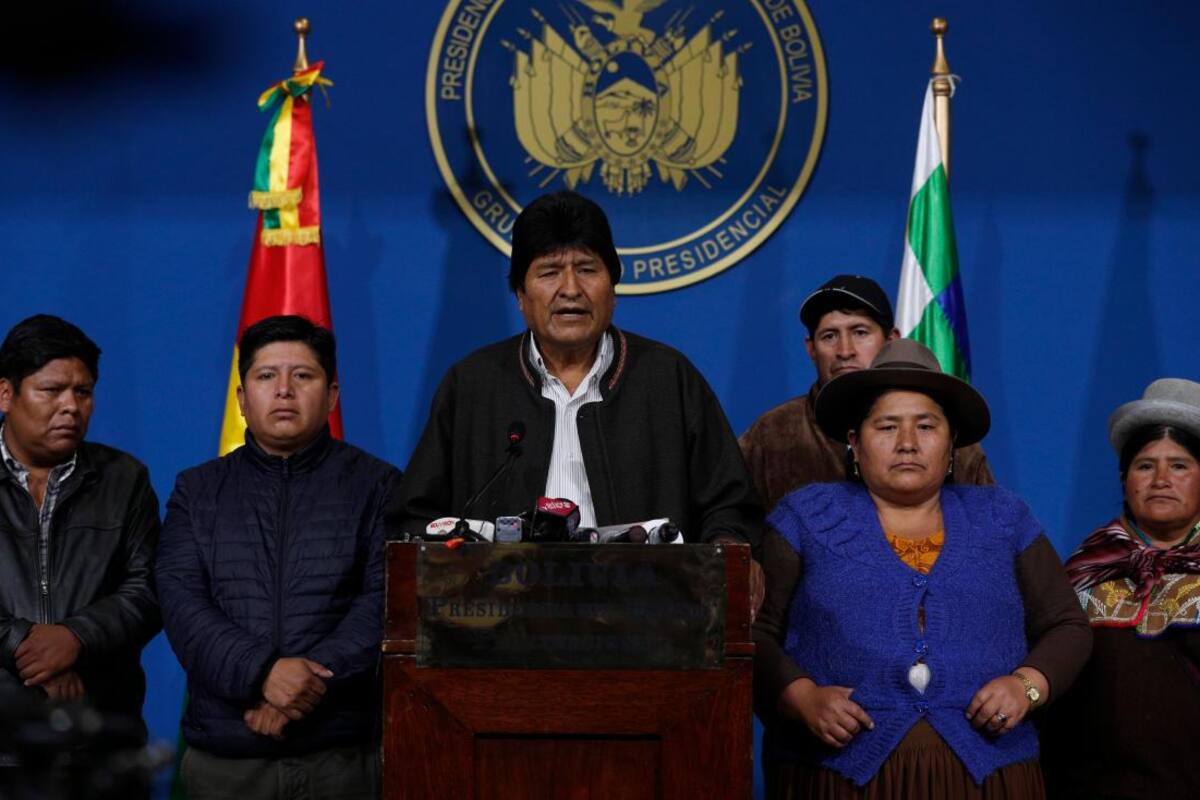 Evo Morales acepta asilo ofrecido por México