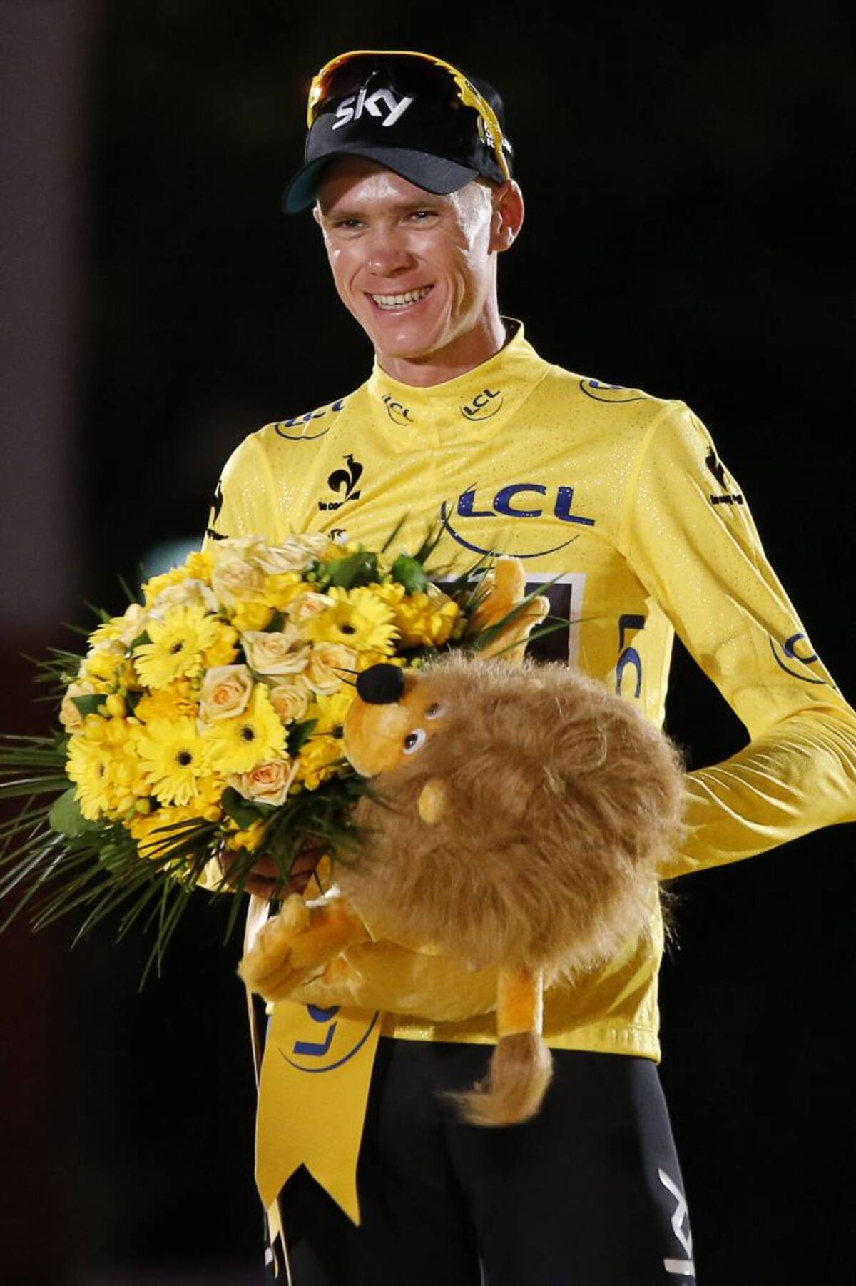 Chris Froome, ganador del Tour de Francia. AFP