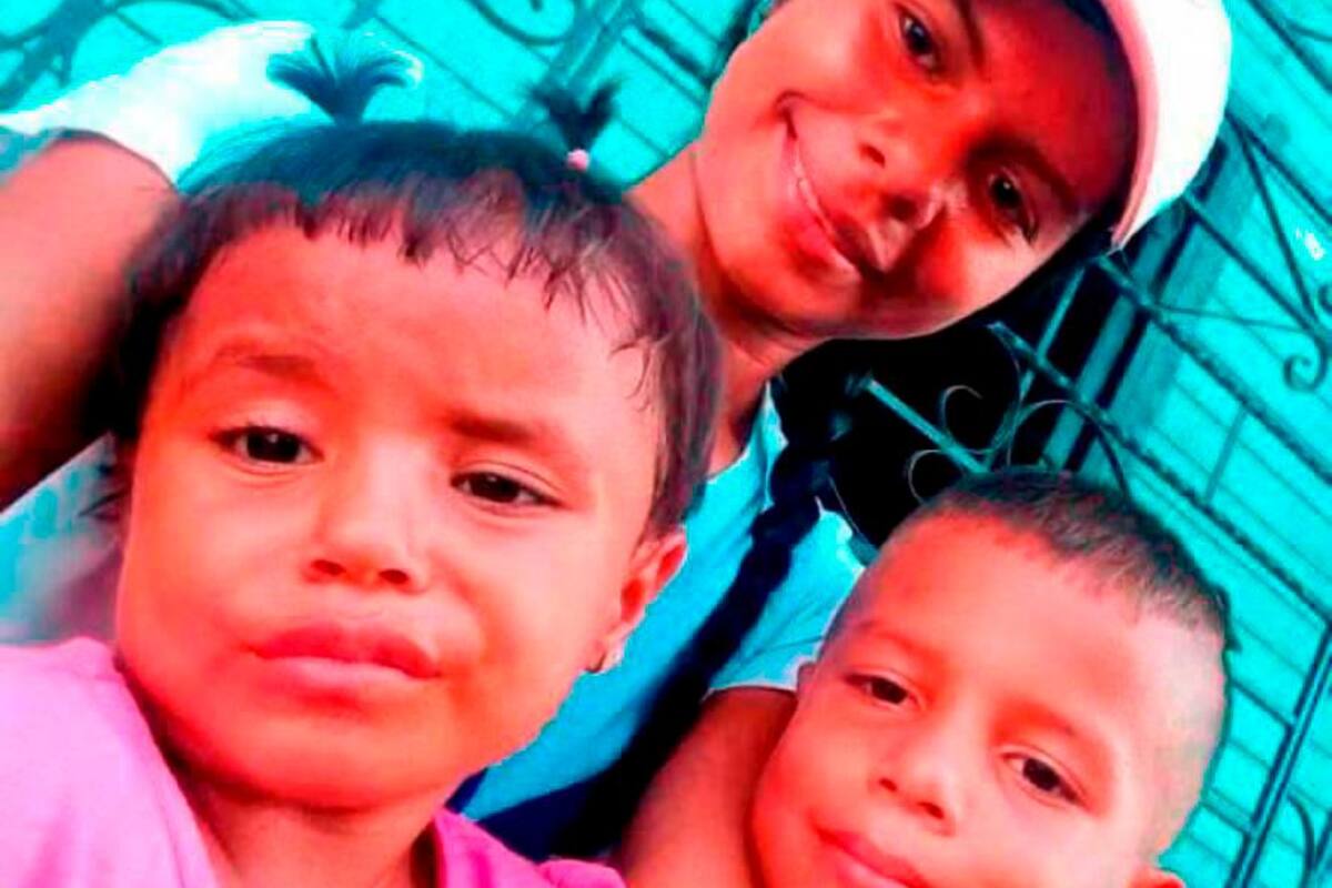 Defensoría pide ayuda para colombiana que perdió a sus hijos en el río Bravo