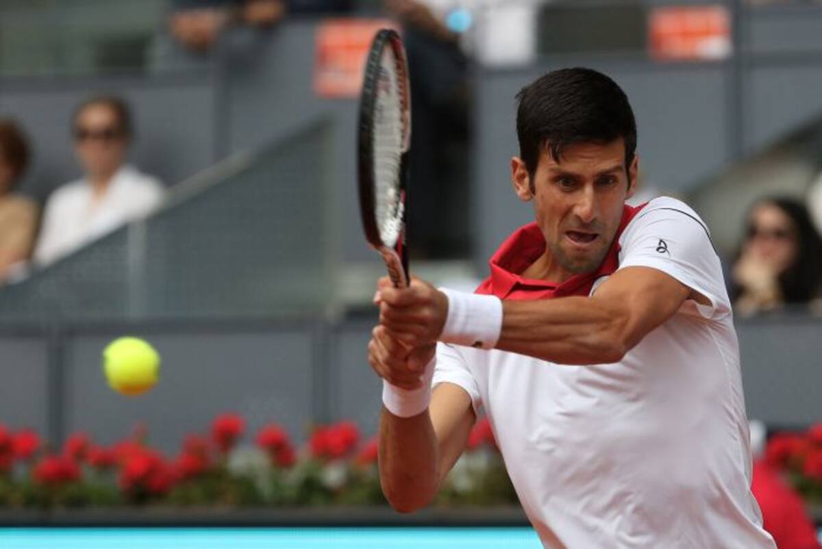 Novak Djokovic debuta con triunfo en el Mutua Madrid open EFE Kiko Huesca