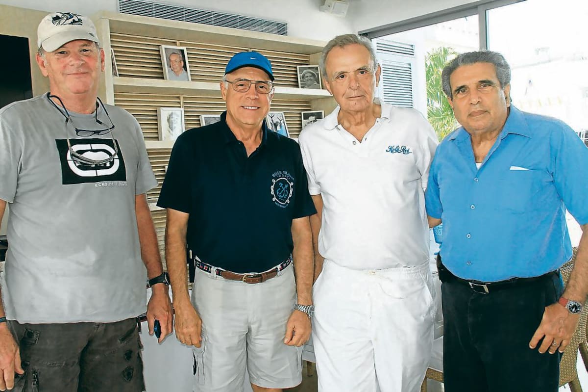 Hernán Guillermo Piñeres, Rafael Tono, Luis Mogollón y Jaime Ambrad.