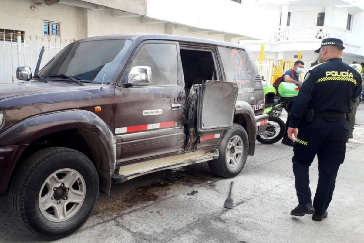 En medio de tiroteo atracan carro de valores en La Princesa