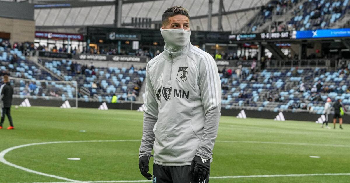 James Rodríguez could debut with Minnesota United: time and where to watch
