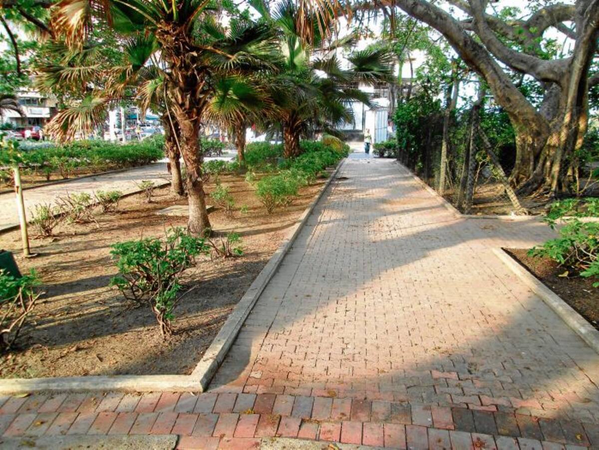 Fueron retiradas las bancas del Parque Flánagan para que no reciban más los orines de los desadaptados.