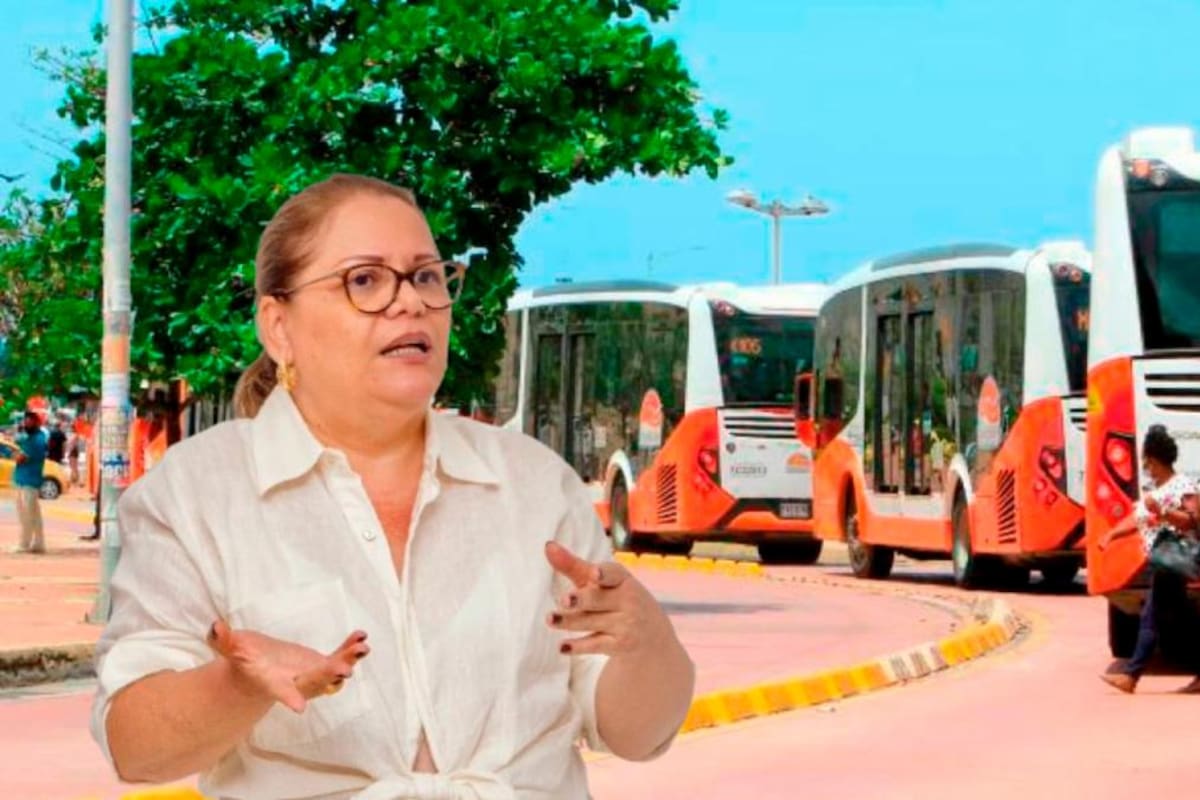 “Nadie tendrá que abrir un paraguas en un bus de Transcaribe”: Ercilia Barrios