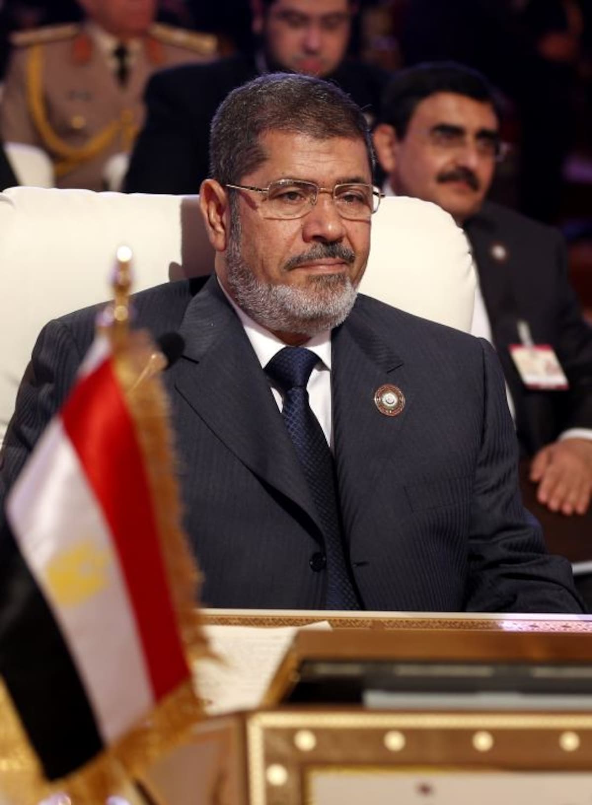 Mohamed Mursi. AFP KARIM SAHIB