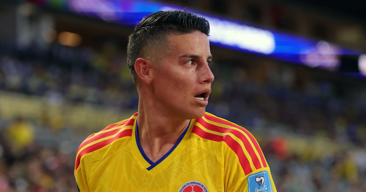 El lamento de James Rodríguez tras el empate de Colombia con Portugal en el Mundial