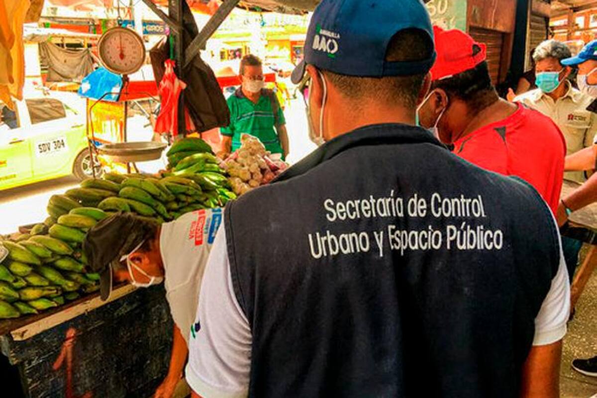 Vigilancia en reapertura de vendedores del Centro de Barranquilla