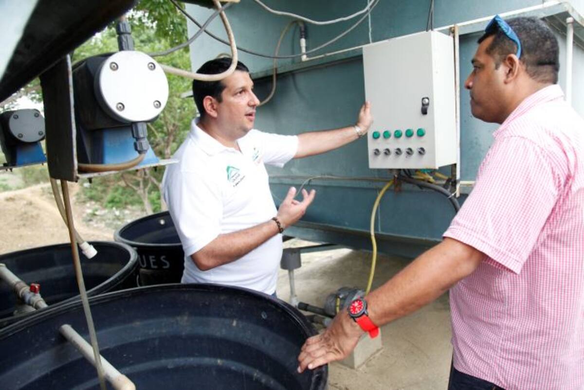 La planta de tratamiento de agua potable para prestar el servicio en los corregimientos de El Yucal y Barranca Vieja, desde su construcción nunca se ha utilizado. La comunidad pide ponerla en funcionamiento. Aroldo Mestre/ El Universal
