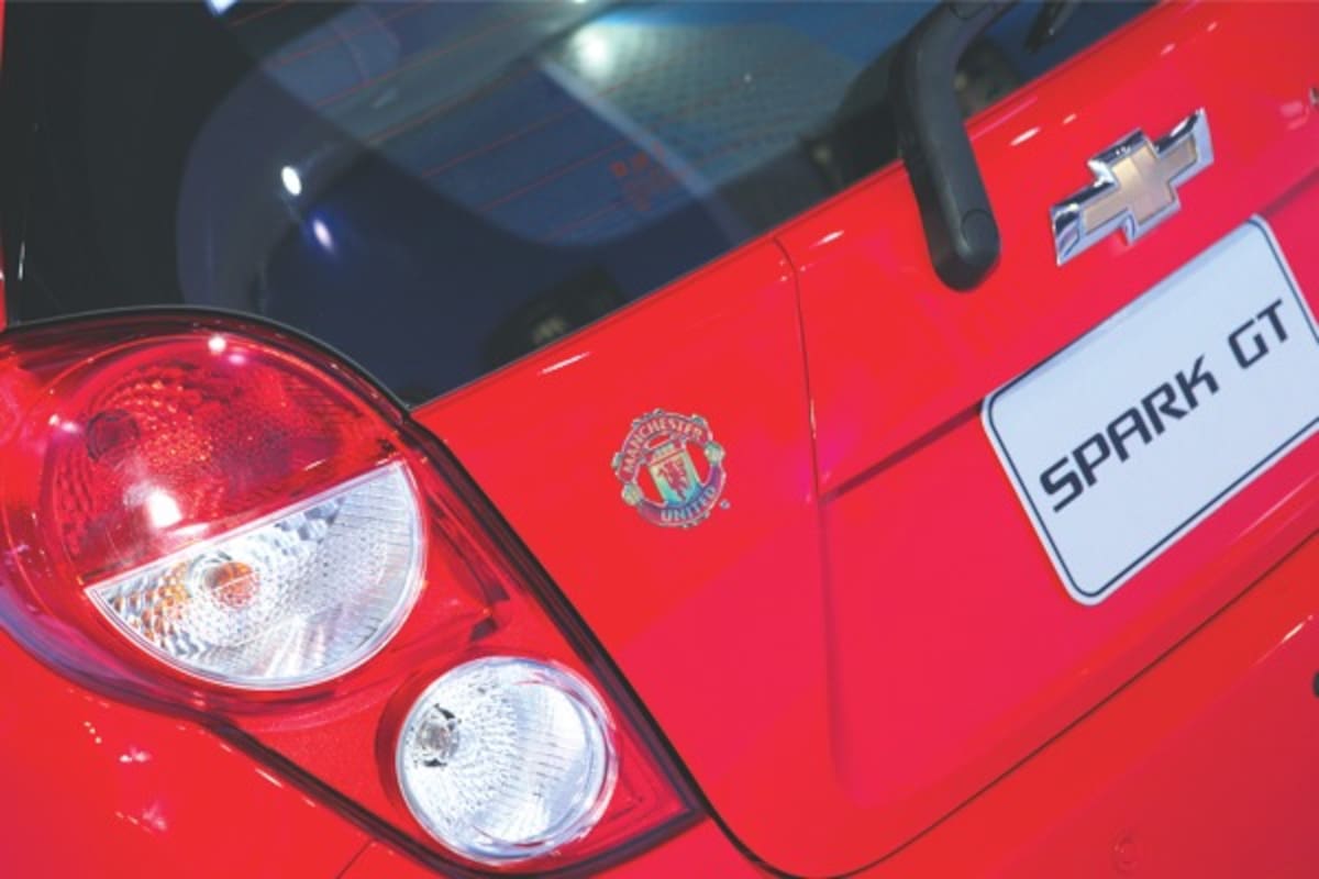 Chevrolet Spark edición Manchester United 1