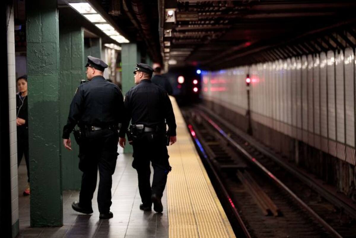 Miembros de la policía de Nueva York AFP