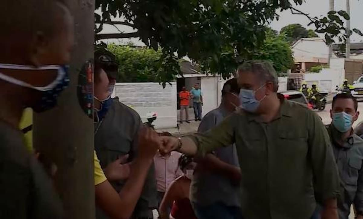 Presidente Duque. Captura de video
