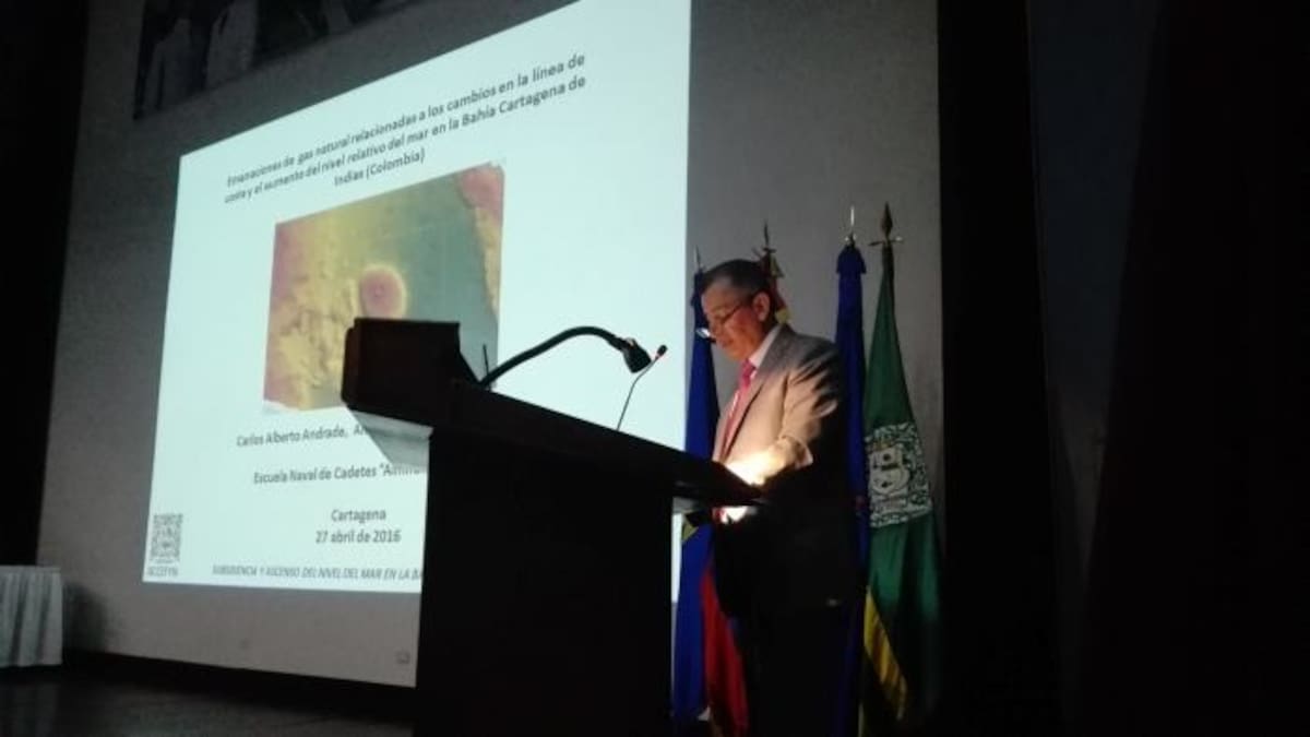 Carlos Alberto Andrade, experto en Ciencias Oceánicas Aura María Rodríguez