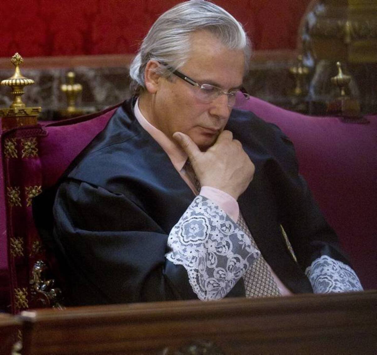 Baltásar Garzón ahora en el banquillo de los acusados. AP