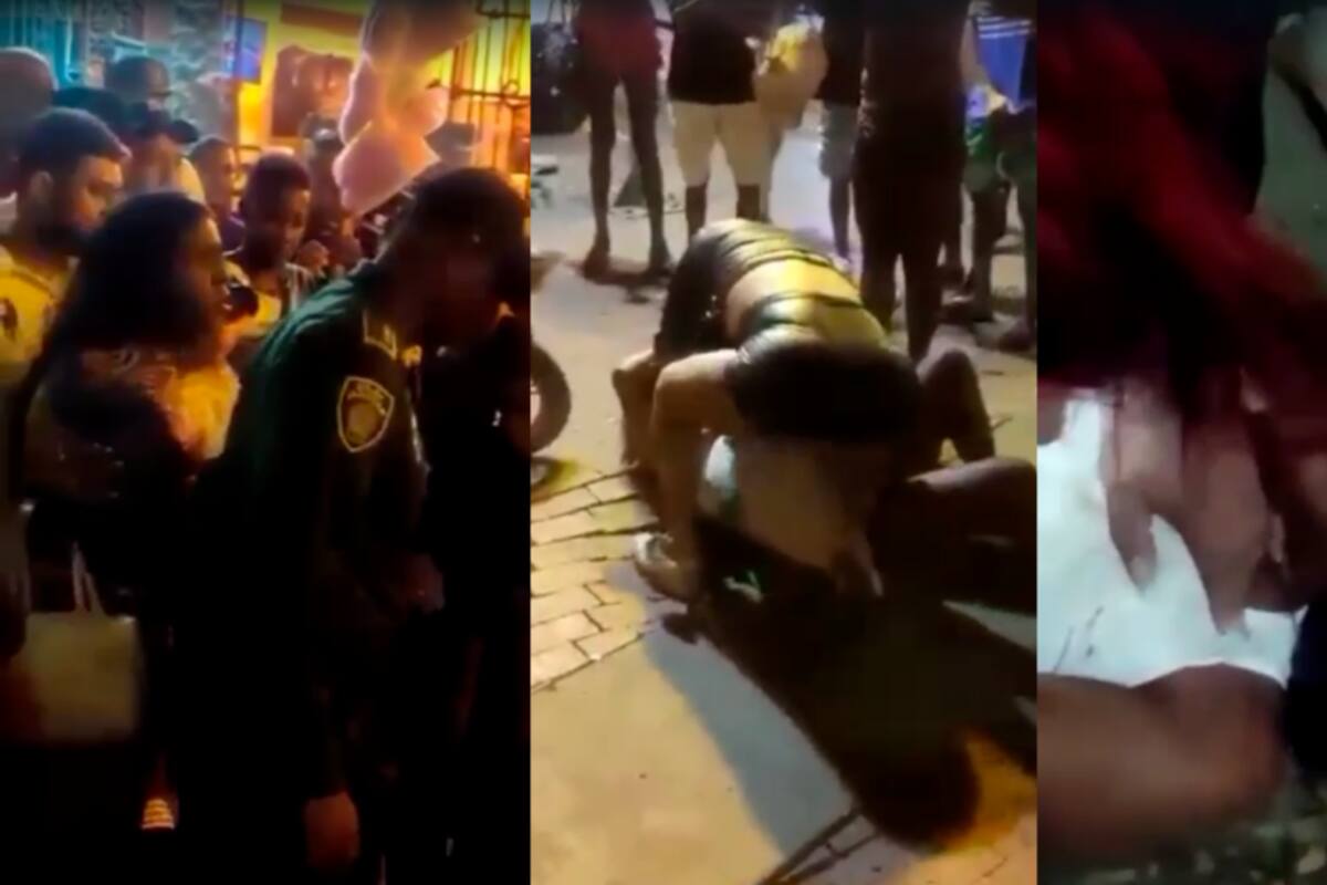 Video: dos mujeres trans protagonizaron fuerte pelea en el Centro Histórico