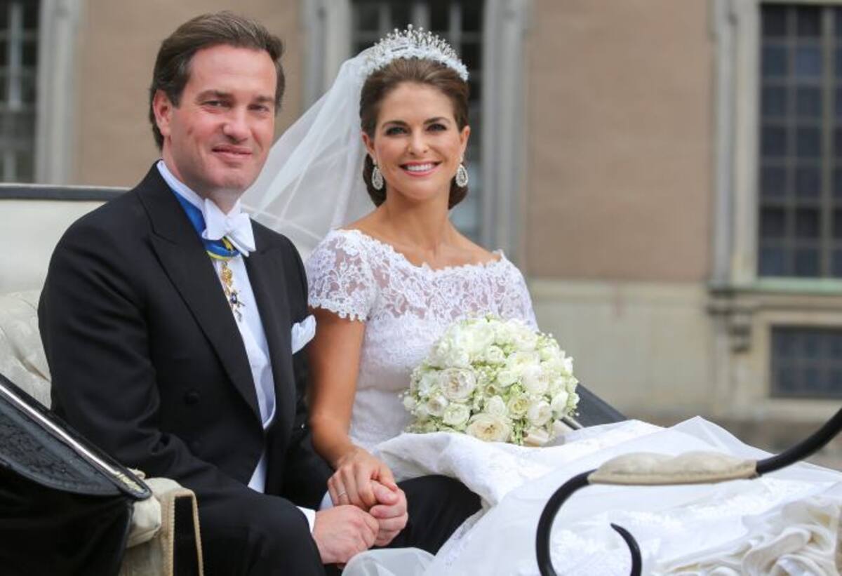 La princesa Magdalena y su esposo Christopher O'Neill.
