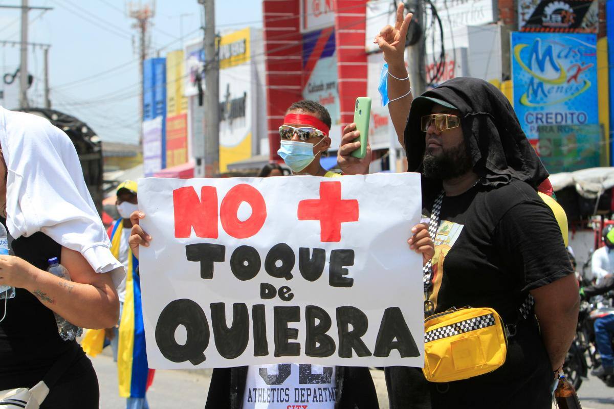 “Toque de quiebra”: comerciantes sobre toque de queda total en Cartagena